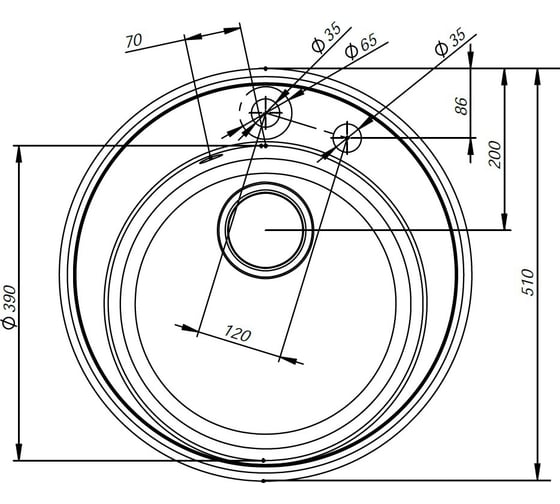Кухонная мойка IDDIS Kitchen G Granucryl D510 песок K03P511i87