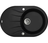Кухонная мойка IDDIS Kitchen G Granucryl 770x500 мм черный K11B771i87