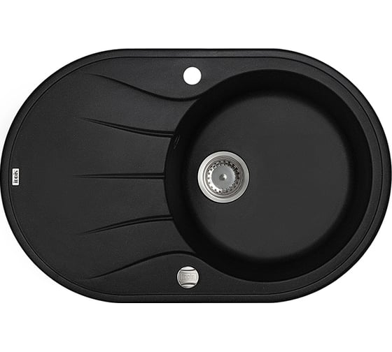 Кухонная мойка IDDIS Kitchen G Granucryl 770x500 мм черный K11B771i87