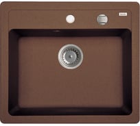 Кухонная мойка IDDIS Vane G Granucryl одна чаша 570x500 мм шоколад V31C571i87