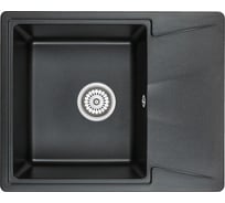 Кухонная мойка Granula GR-6201 кварцевая оборачиваемая черный