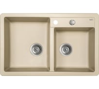 Мойка IDDIS Vane G granucryl, сафари, 2 чаши, 780х500 V24S782i87