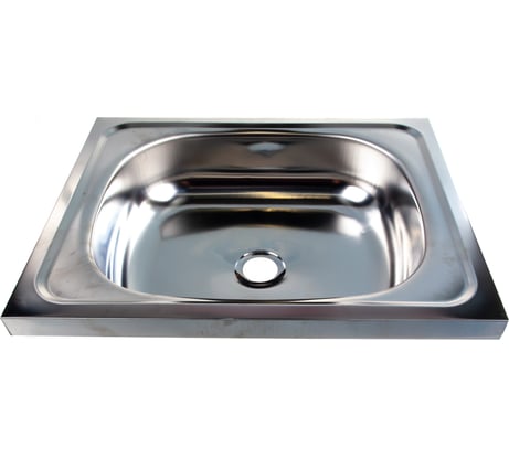 Нержавеющая мойка Владикс V-407 накладная 500х400 мм, 0,4 мм 023-3330