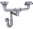 Мойка IDDIS Vane G granucryl, шоколад, угловая, 1 1/2 чаши, 960х500 V36C965i87 2