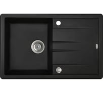 Мойка IDDIS Vane G granucryl, черная, 780х500 V11B781i87