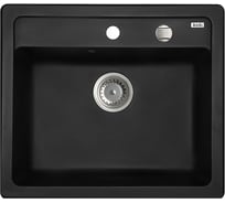 Мойка IDDIS Vane G granucryl, черная, 570х500 V01B571i87