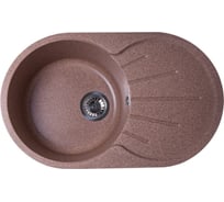Кухонная мойка GranAlliance GA-32 цвет: терракот GA-32-307