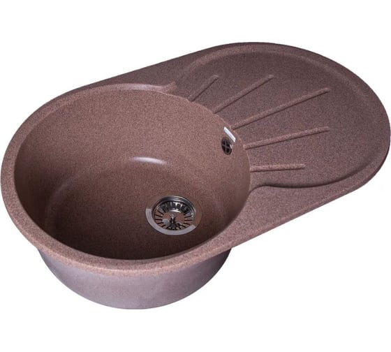 Кухонная мойка GranAlliance GA-32 цвет: терракот GA-32-307