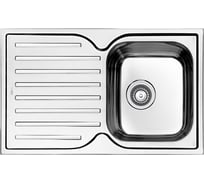 Мойка с сифоном IDDIS strit s нерж. сталь, шелк, 780/480 арт. s11ups0i84 STR78SDi77S