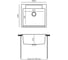 Кухонная мойка Polygran argo-560 №316 космос 854697 2