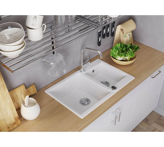 Кухонная мойка Polygran brig-772 №327 кремовый 854949