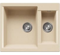 Кухонная мойка Polygran brig-620 №328 опал 407978