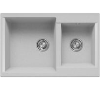 Кухонная мойка Polygran brig-772 №314 светло-серый 854956