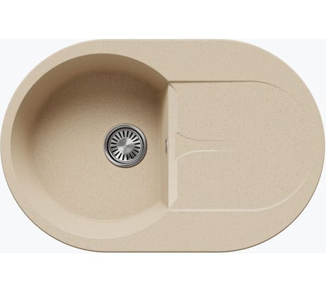 Кухонная мойка Polygran atol-760 №328 опал 855540