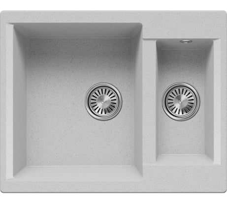 Кухонная мойка Polygran brig-620 №314 светло-серый 854871