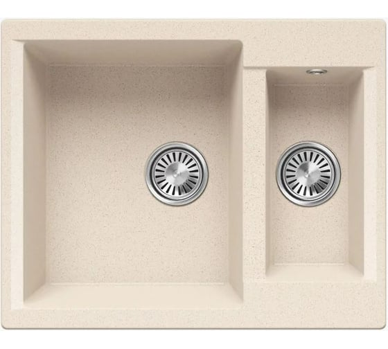 Кухонная мойка Polygran brig-620 №327 кремовый 854888