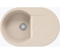 Кухонная мойка Polygran atol-760 №327 кремовый 854857