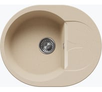 Кухонная мойка Polygran atol-620 №328 опал 855533