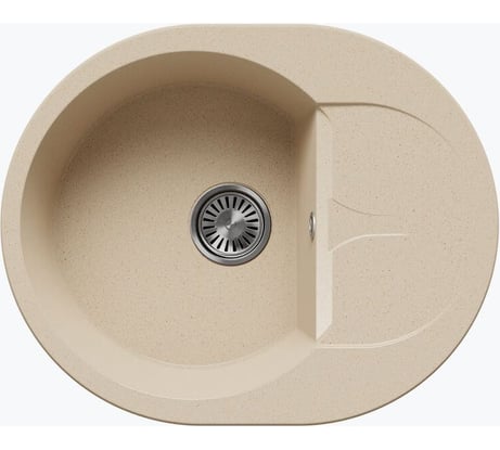 Кухонная мойка Polygran atol-620 №328 опал 855533