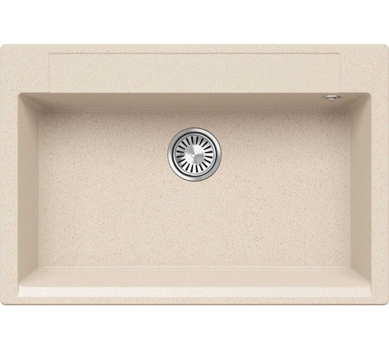 Кухонная мойка Polygran argo-760 №327 кремовый 854727 1