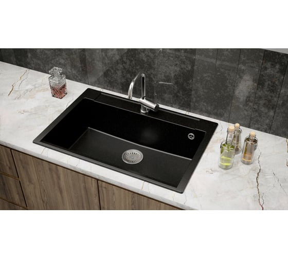 Кухонная мойка Polygran argo-760 №327 кремовый 854727