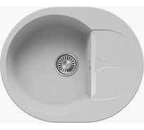 Кухонная мойка Polygran atol-620 №314 светло-серый 854833