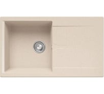 Кухонная мойка Polygran gals-860 №327 кремовый 855076