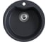 Мойка MIXLINE ML-GM12 круглая, антрацит 343, 480 мм глубина чаши 210 NEW 551840 1