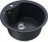 Мойка MIXLINE ML-GM12 круглая, антрацит 343, 480 мм глубина чаши 210 NEW 551840 2