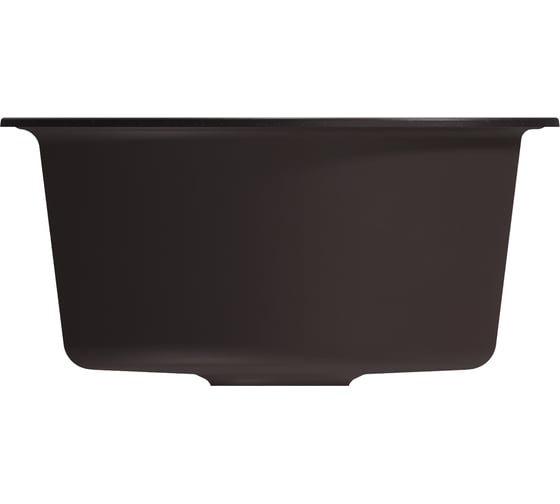 Мойка MIXLINE ML-GM12 круглая, шоколад 345, 480 мм, глубина чаши 210 NEW 551842