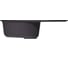 Мойка MIXLINE ML-GM16 овальная с крылом, шоколад 345, 730х465х180 мм NEW 551935 4