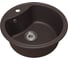 Мойка MIXLINE ML-GM09 круглая, шоколад 345, 510 мм, глубина чаши 190 NEW 551806 2