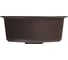 Мойка MIXLINE ML-GM09 круглая, шоколад 345, 510 мм, глубина чаши 190 NEW 551806 4