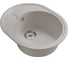 Мойка MIXLINE ML-GM17 овальная с крылом, белая 331, 580х470х180 мм NEW 551942 2