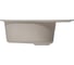 Мойка MIXLINE ML-GM17 овальная с крылом, белая 331, 580х470х180 мм NEW 551942 4