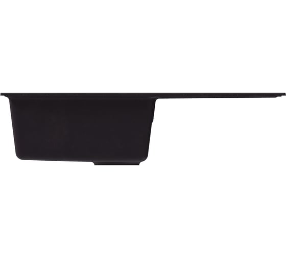Мойка MIXLINE ML-GM20 с крылом, шоколад 345, 830х480х190мм NEW 552009