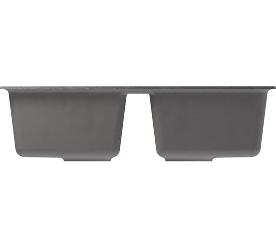 Мойка MIXLINE ML-GM23 двухчашевая, графит 342, 770х500х190 мм NEW 552043