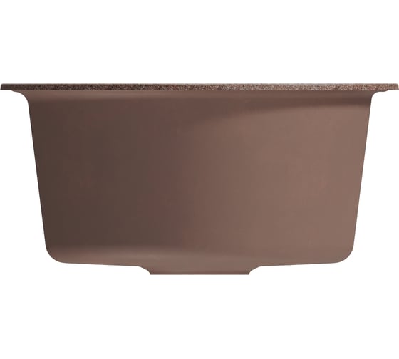 Мойка MIXLINE ML-GM12 круглая, терракотовая 307, 480 мм глубина чаши 210 NEW 551832