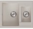Мойка MIXLINE ML-GM21 двухчашевая, белая 331, 600х500х190мм 552016 1