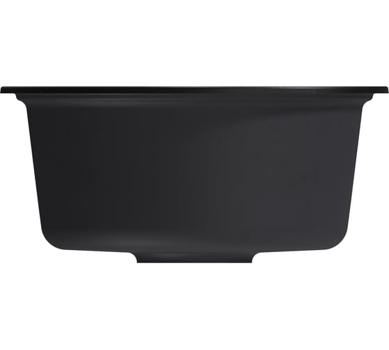 Мойка MIXLINE ML-GM10 круглая, ультра-черная 344, 440мм глуб. чаши 180 NEW 551817