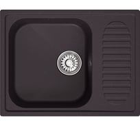 Мойка MIXLINE ML-GM18 с крылом, шоколад 345, 640х490х190 мм NEW 551979