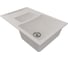 Мойка MIXLINE ML-GM22 двухчашевая с крылом, ультра-белая 341, 770х500х195мм 552030 2
