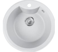 Мойка Formastone Флора 655 белый 4630037806885