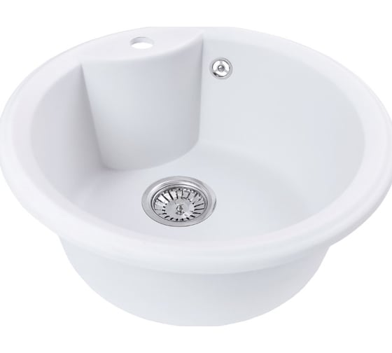 Мойка Formastone Флора 650 белый арктик 4630037806403