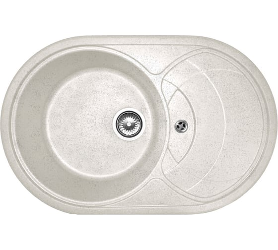 Кухонная мойка AquaGranitEx белый M-18S/331