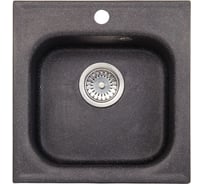 Кухонная мойка AquaGranitEx черный M-43/308