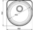 Мойка Formastone FG 51F Церера 404 антрацит 4630035123915 4