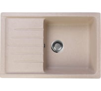 Кухонная мойка AquaGranitEx бежевый M-27/328