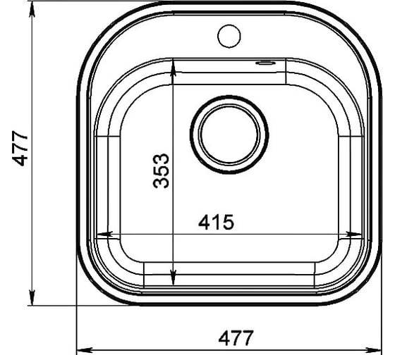 Мойка Formastone NOVA 48-49 бежевый 4630037804799