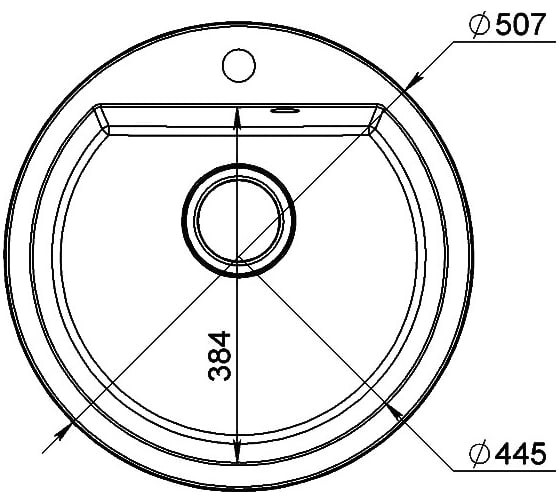 Мойка Formastone FG D51G 650 белый арктик 4630037800784